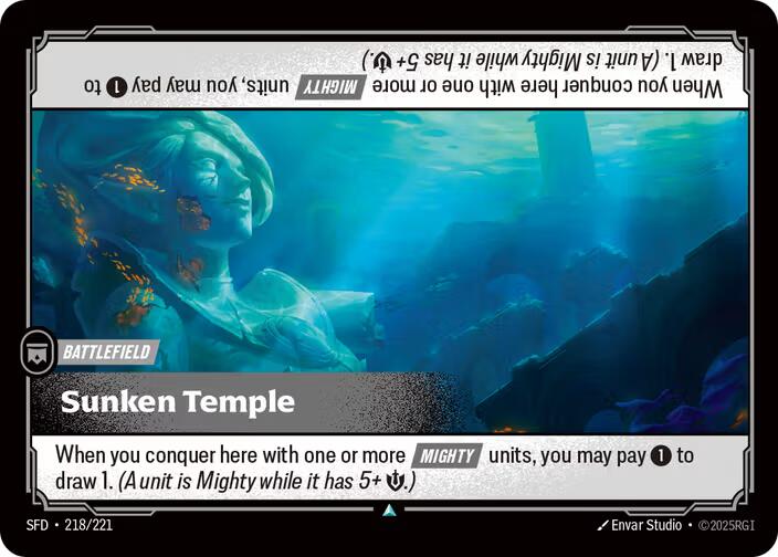 Sunken Temple – Spiritforged (Riftbound: League of Legends Trading Card Game)