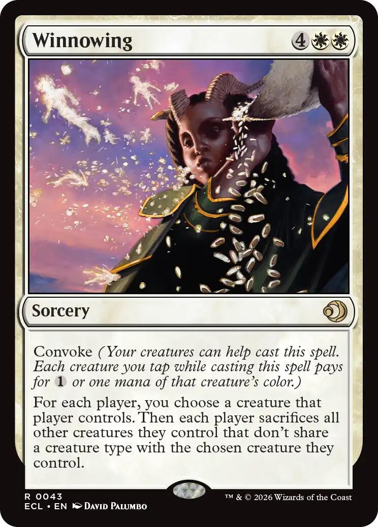 Winnowing – Lorwyn Eclipsed (Magic: The Gathering)