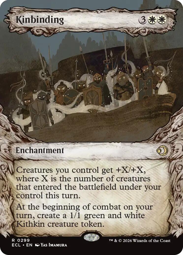 Kinbinding (Showcase) – Lorwyn Eclipsed (Magic: The Gathering)