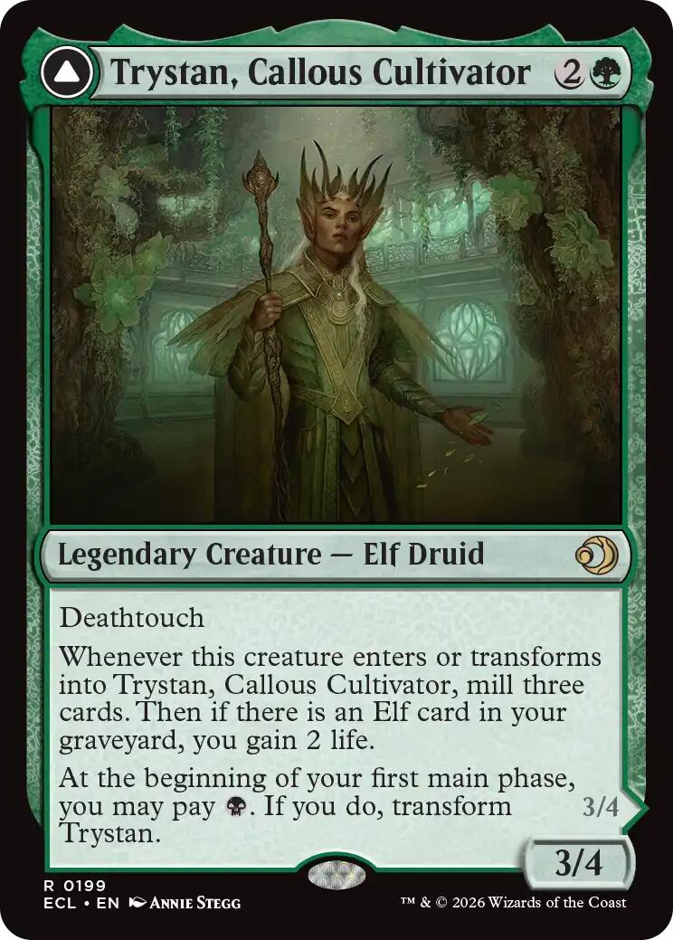 Trystan, Callous Cultivator – Lorwyn Eclipsed (Magic: The Gathering)