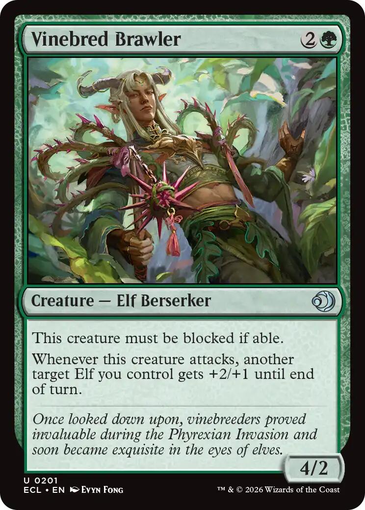 Vinebred Brawler – Lorwyn Eclipsed (Magic: The Gathering)