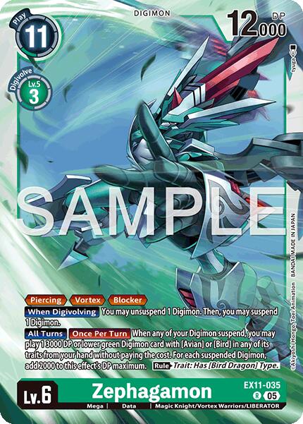 Zephagamon – Dawn of Liberator (Digimon Card Game)