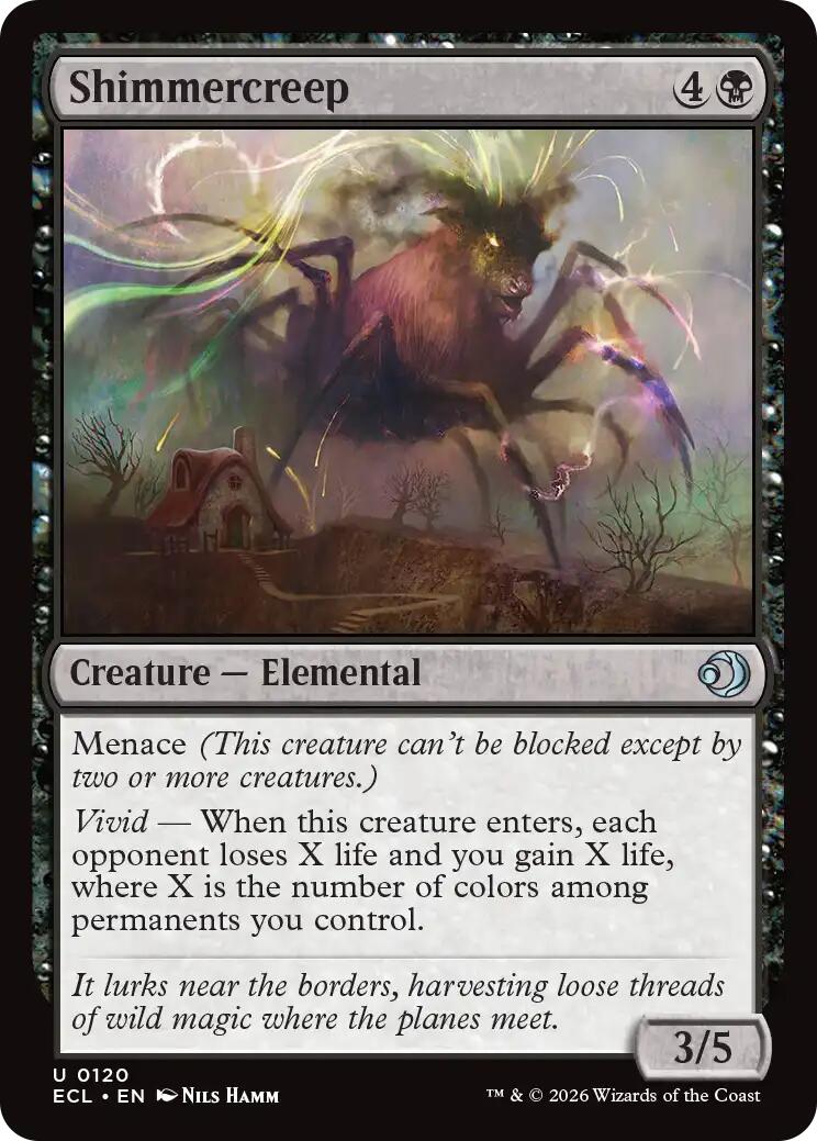Shimmercreep – Lorwyn Eclipsed (Magic: The Gathering)
