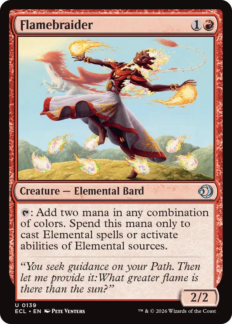 Flamebraider – Lorwyn Eclipsed (Magic: The Gathering)