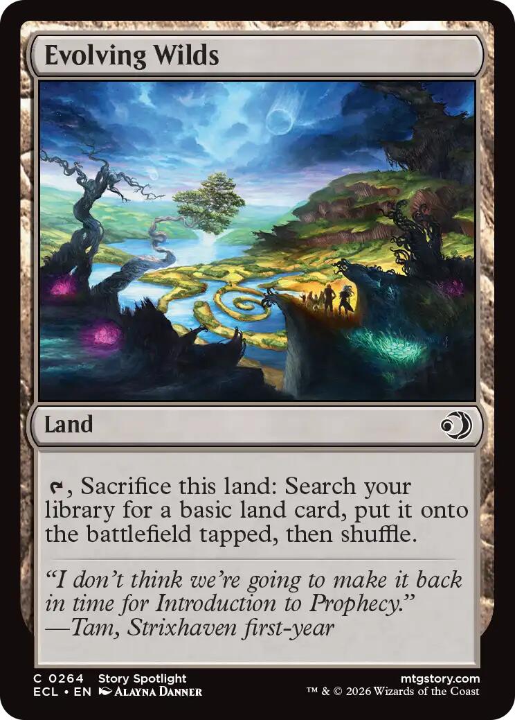 Evolving Wilds – Lorwyn Eclipsed (Magic: The Gathering)