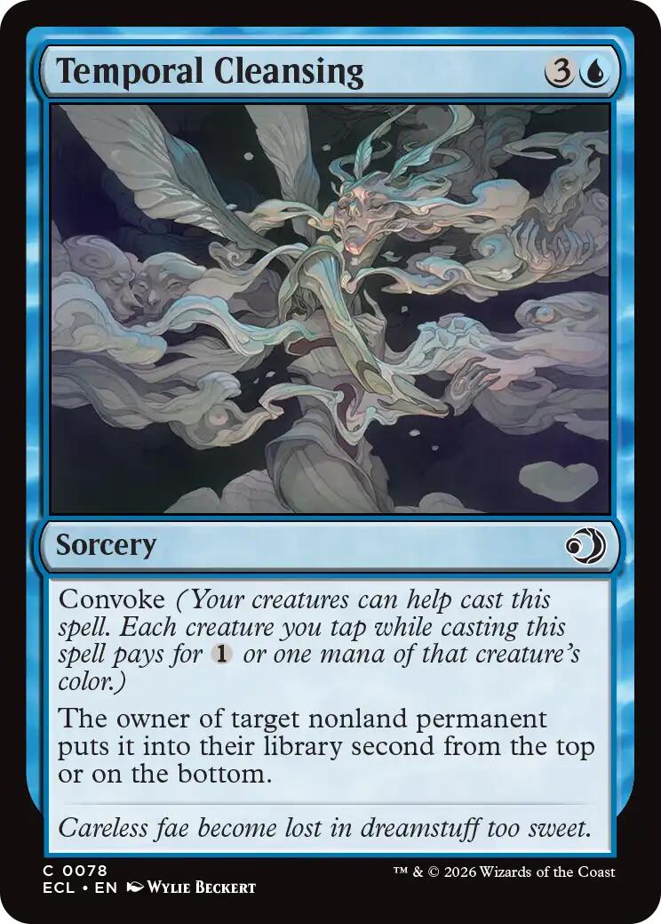 Temporal Cleansing – Lorwyn Eclipsed (Magic: The Gathering)