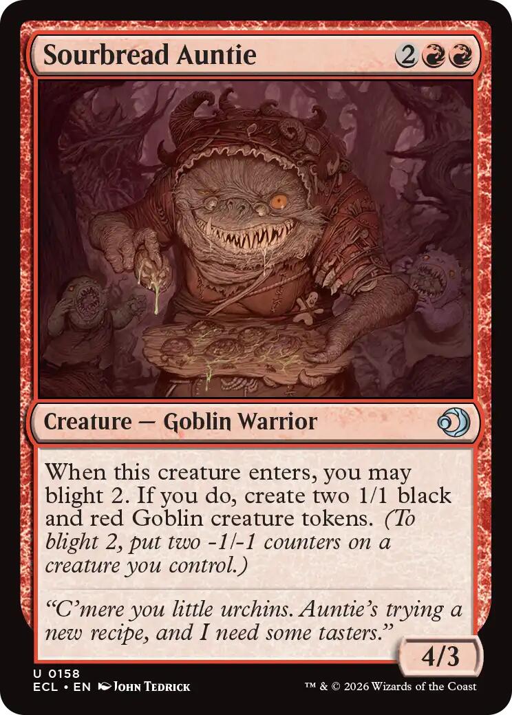 Sourbread Auntie – Lorwyn Eclipsed (Magic: The Gathering)