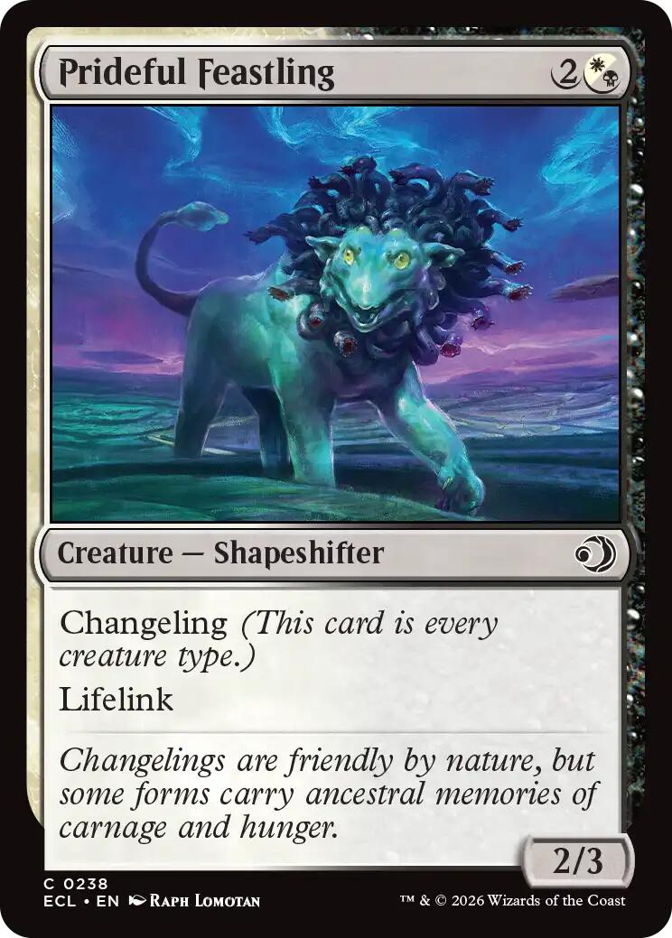 Prideful Feastling – Lorwyn Eclipsed (Magic: The Gathering)