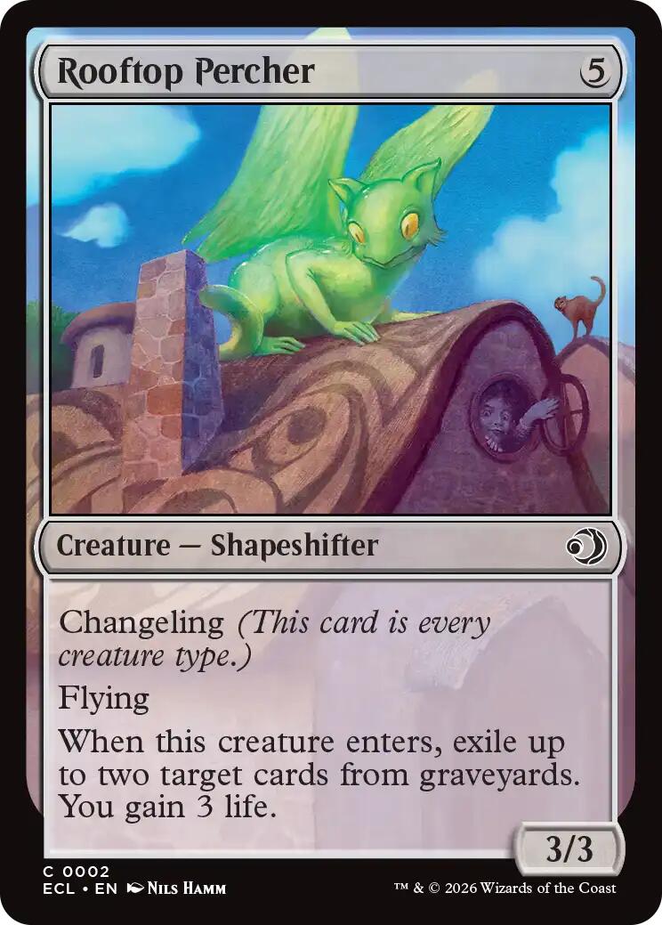Rooftop Percher – Lorwyn Eclipsed (Magic: The Gathering)