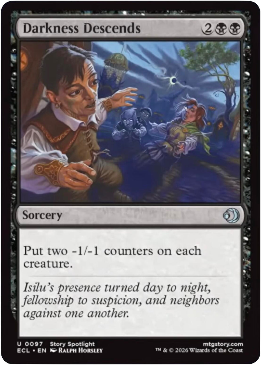 Darkness Descends – Lorwyn Eclipsed (Magic: The Gathering)