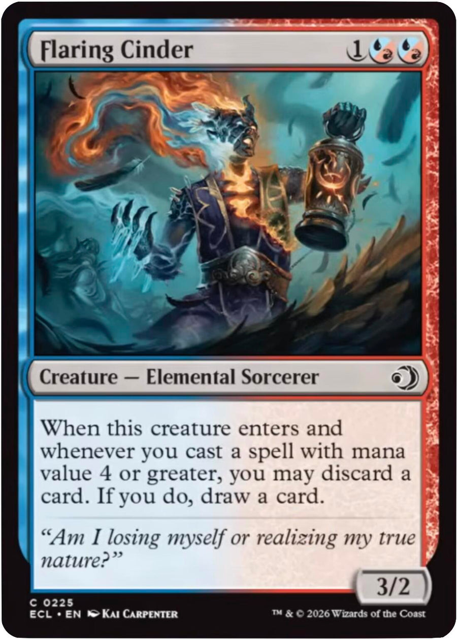Flaring Cinder – Lorwyn Eclipsed (Magic: The Gathering)
