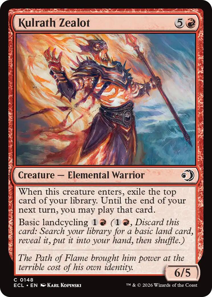 Kulrath Zealot – Lorwyn Eclipsed (Magic: The Gathering)