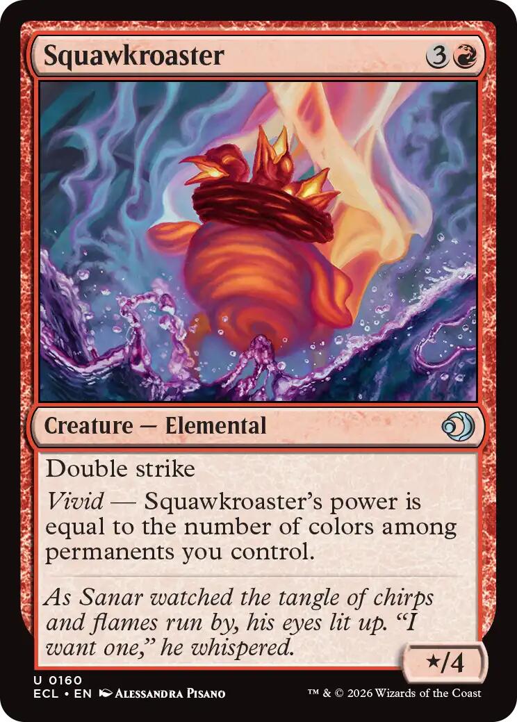 Squawkroaster – Lorwyn Eclipsed (Magic: The Gathering)