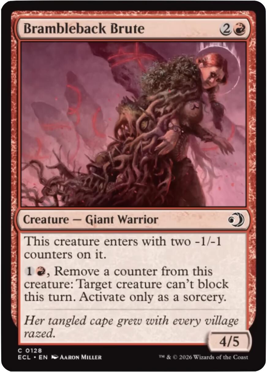 Brambleback Brute – Lorwyn Eclipsed (Magic: The Gathering)