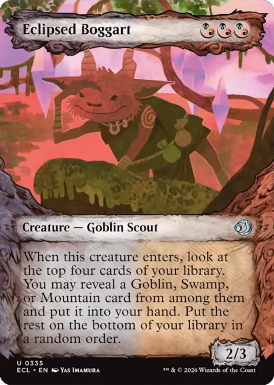 Eclipsed Boggart (Showcase) – Lorwyn Eclipsed (Magic: The Gathering)