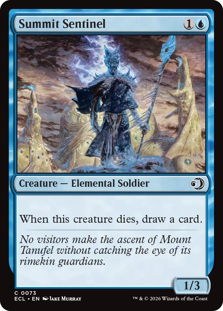 Summit Sentinel – Lorwyn Eclipsed (Magic: The Gathering)