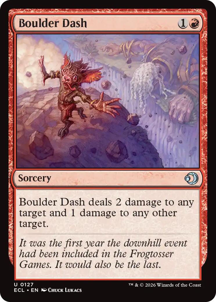 Boulder Dash – Lorwyn Eclipsed (Magic: The Gathering)