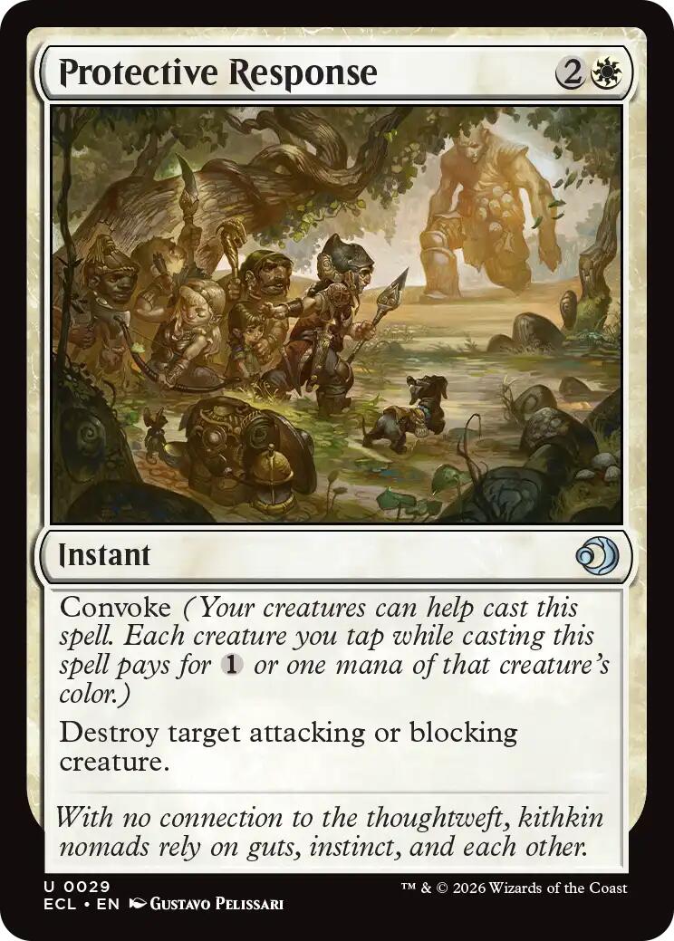 Protective Response – Lorwyn Eclipsed (Magic: The Gathering)