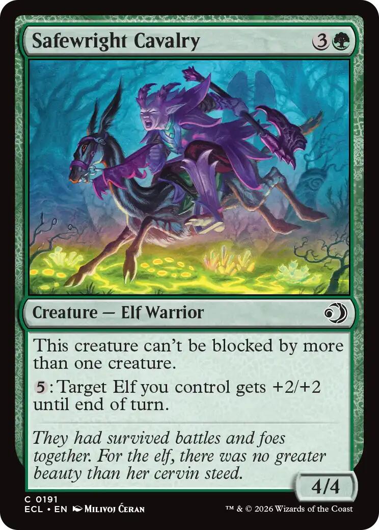 Safewright Cavalry – Lorwyn Eclipsed (Magic: The Gathering)