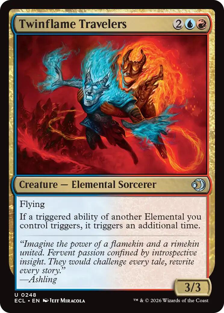 Twinflame Travelers – Lorwyn Eclipsed (Magic: The Gathering)