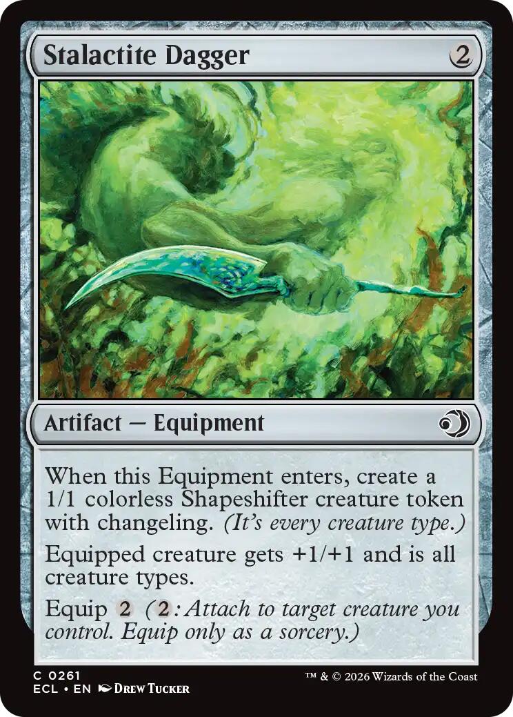 Stalactite Dagger – Lorwyn Eclipsed (Magic: The Gathering)