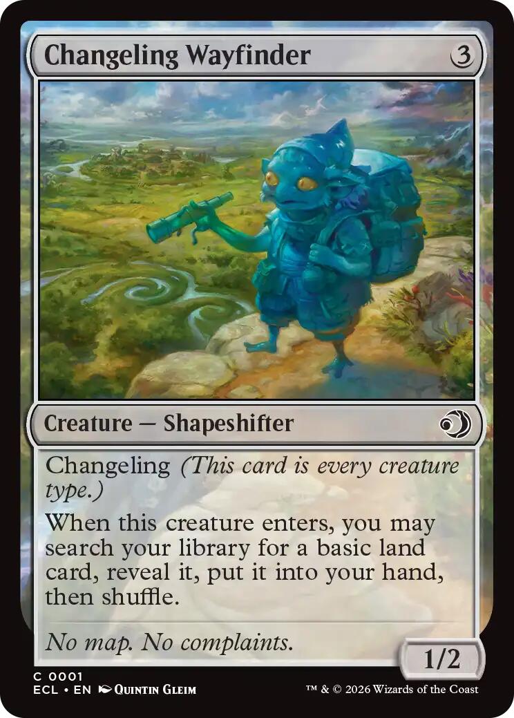 Changeling Wayfinder – Lorwyn Eclipsed (Magic: The Gathering)