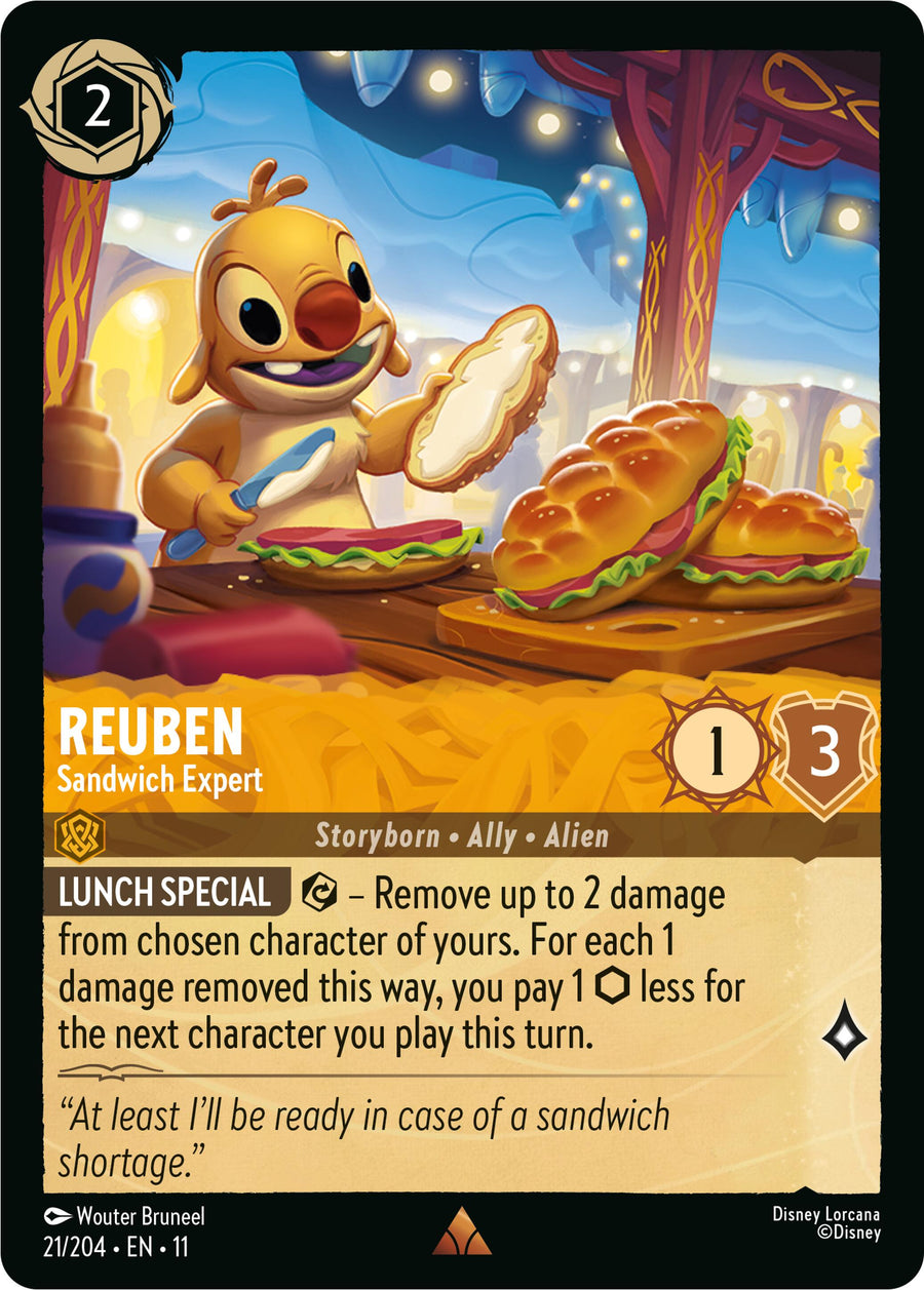 Reuben - Sandwich Expert – Winterspell (Disney Lorcana)