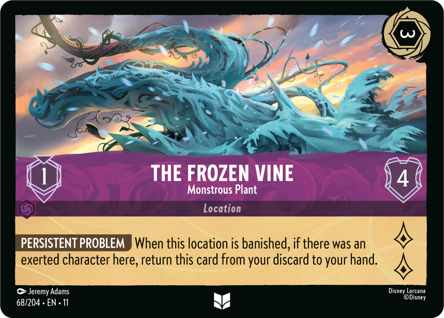 The Frozen Vine - Monstrous Plant – Winterspell (Disney Lorcana)