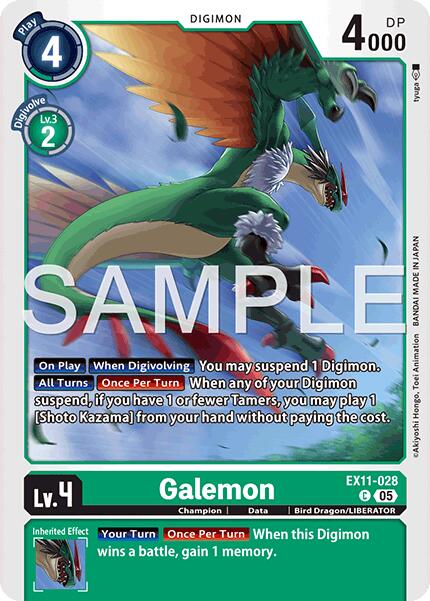 Galemon – Dawn of Liberator (Digimon Card Game)