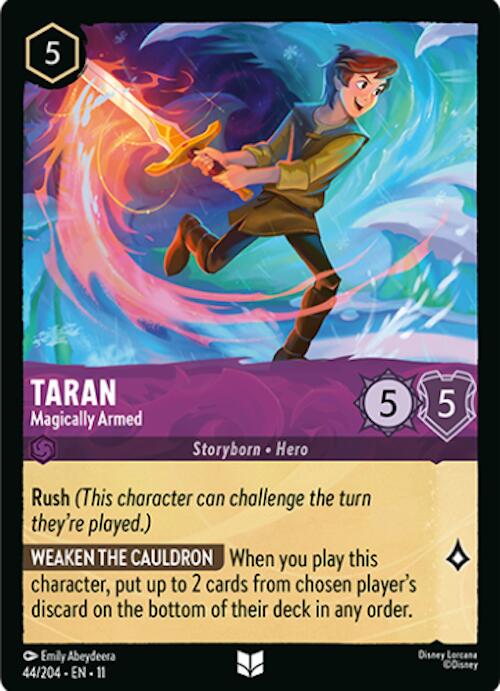 Taran - Magically Armed – Winterspell (Disney Lorcana)