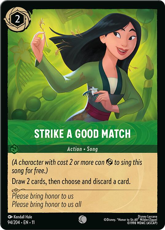 Strike a Good Match – Winterspell (Disney Lorcana)