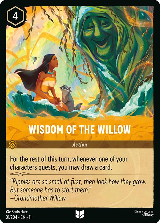 Wisdom of the Willow – Winterspell (Disney Lorcana)
