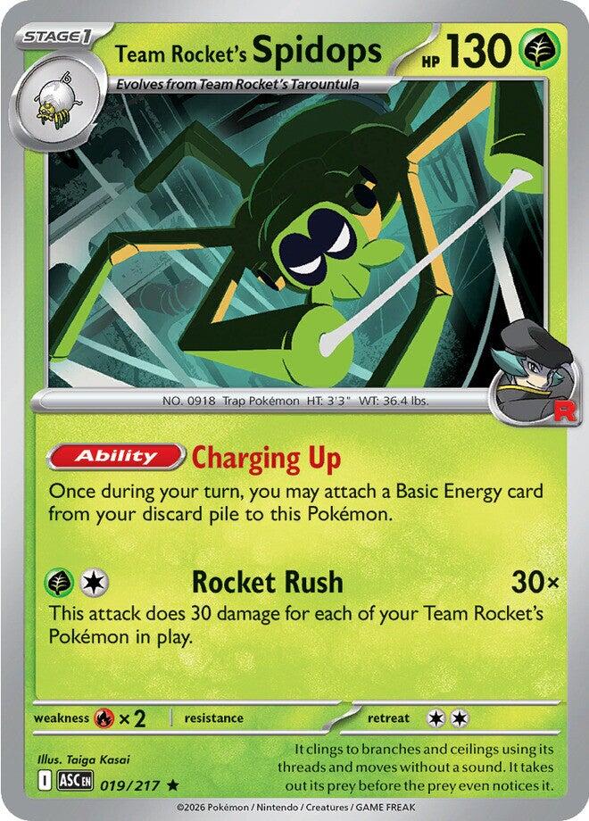 Team Rocket's Spidops – ME: Ascended Heroes (Pokemon)
