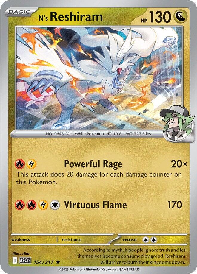 N's Reshiram – ME: Ascended Heroes (Pokemon)