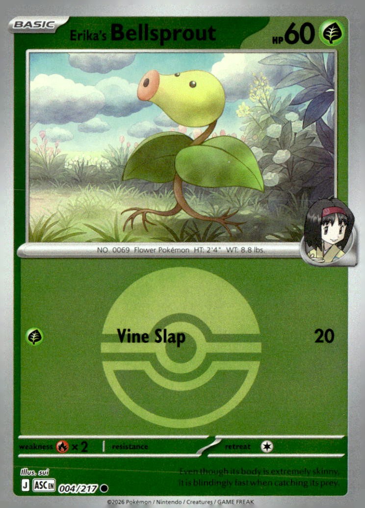 Erika's Bellsprout (Poke Ball) – ME: Ascended Heroes (Pokemon)
