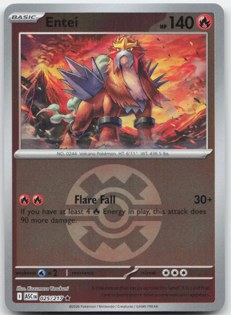 Entei (Quick Ball) – ME: Ascended Heroes (Pokemon)