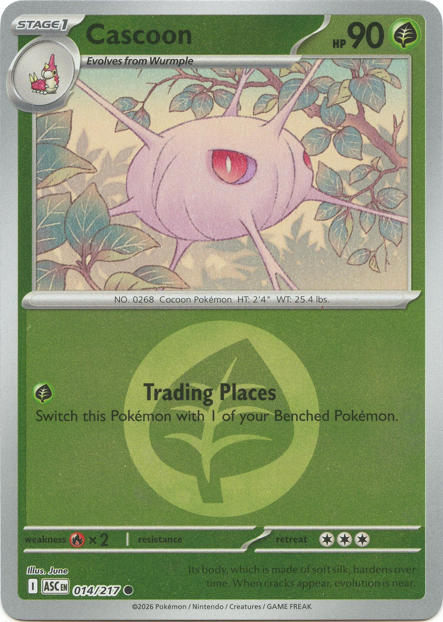 Cascoon (Energy Symbol Pattern) – ME: Ascended Heroes (Pokemon)