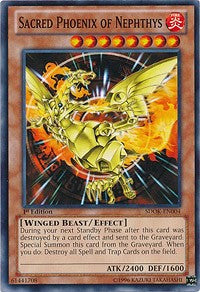 Sacred Phoenix of Nephthys – Structure Deck: Onslaught of the Fire Kings (YuGiOh)