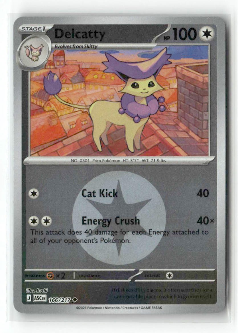 Delcatty (Energy Symbol Pattern) – ME: Ascended Heroes (Pokemon)