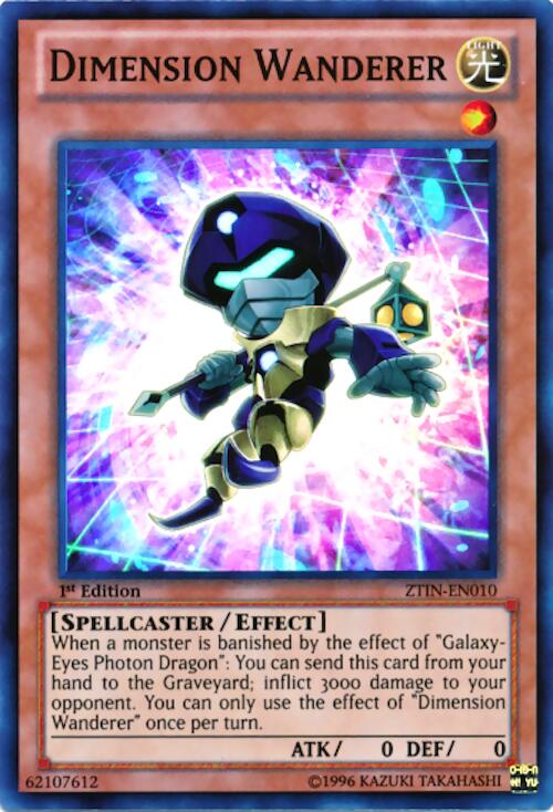 Dimension Wanderer – 2013 Zexal Collection Tin (YuGiOh)