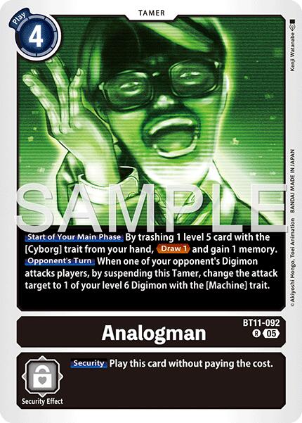 Analogman (Reprint) – Advanced Booster Digimon Generation (Digimon Card Game)
