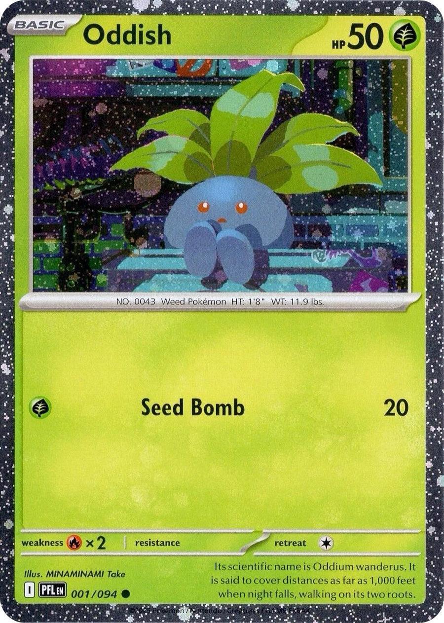 Oddish (Cosmos Holo) – Miscellaneous Cards & Products (Pokemon)