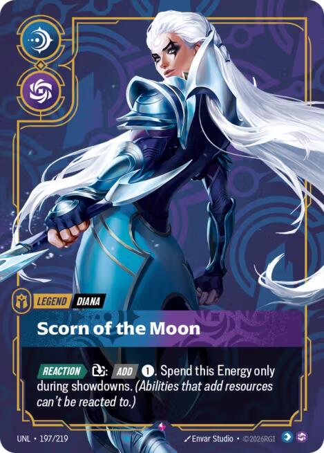 Diana, Scorn of the Moon – Unleashed (Riftbound: League of Legends Trading Card Game)