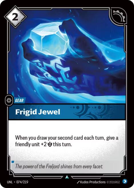 Frigid Jewel – Unleashed (Riftbound: League of Legends Trading Card Game)