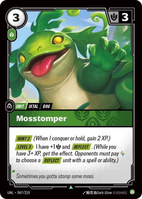 Mosstomper – Unleashed (Riftbound: League of Legends Trading Card Game)