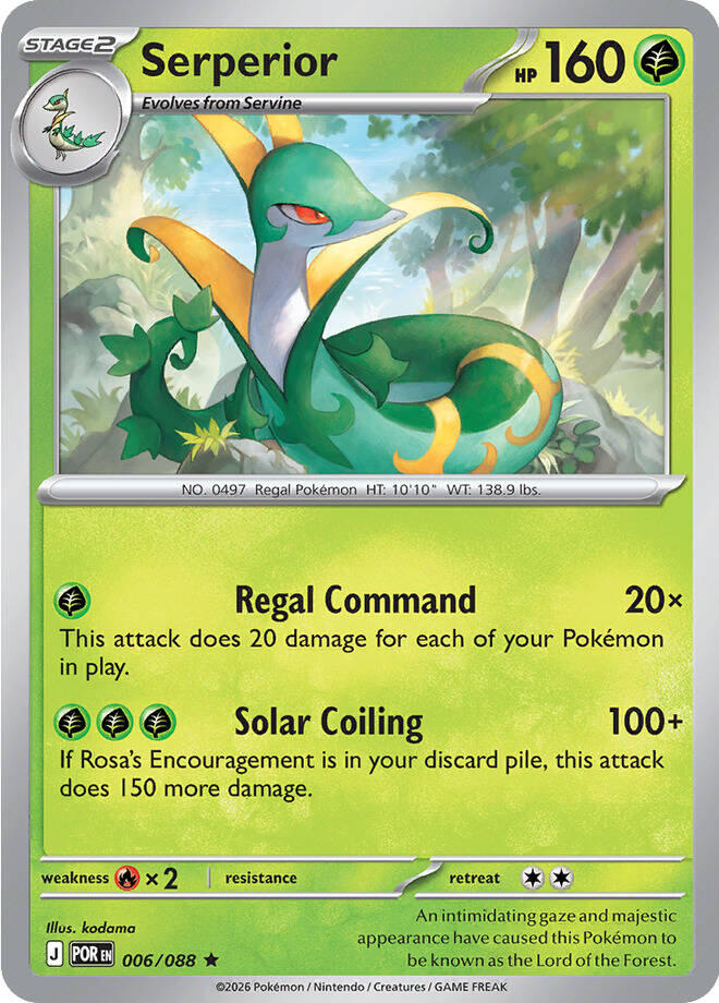 Serperior – ME03: Perfect Order (Pokemon)