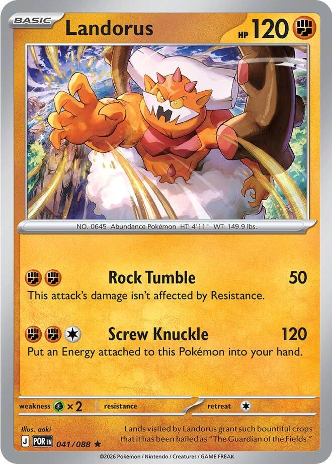 Landorus – ME03: Perfect Order (Pokemon)
