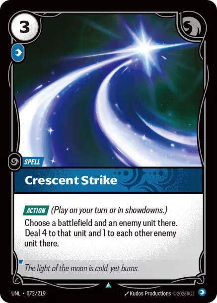 Crescent Strike – Unleashed (Riftbound: League of Legends Trading Card Game)