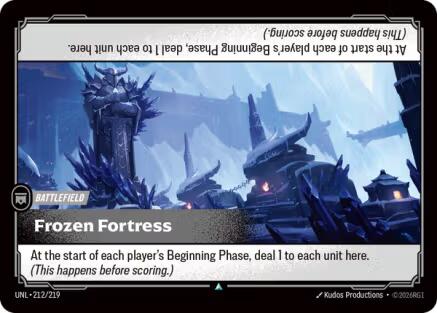 Frozen Fortress – Unleashed (Riftbound: League of Legends Trading Card Game)