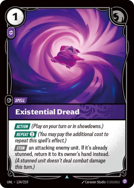 Existential Dread – Unleashed (Riftbound: League of Legends Trading Card Game)